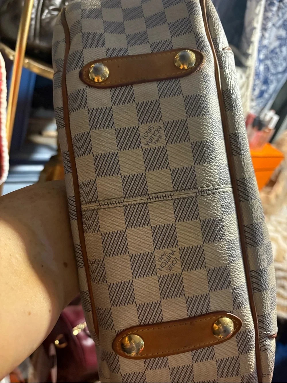 Priced To Sell Authentic Louis Vuitton Galleria PM Damier Azur